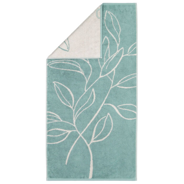 Полотенце махровое Cawo Floral 50x100см, цвет зеленый 6239/47/050100 vrdm Полотенце махровое Cawo Floral 50x100см, цвет зеленый 6239/47/050100 vrdm