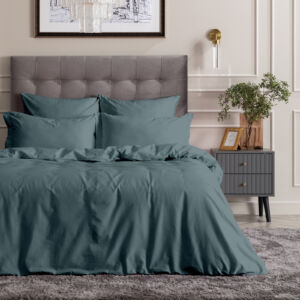 Постельное белье Atlantic Бирюзовый Двуспальный Тенсель CozyHome