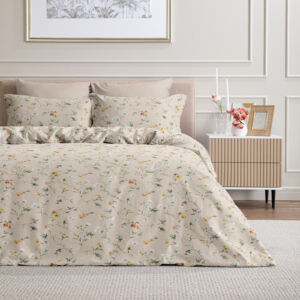 Постельное белье Gracia Бежевый Семейный Перкаль CozyHome