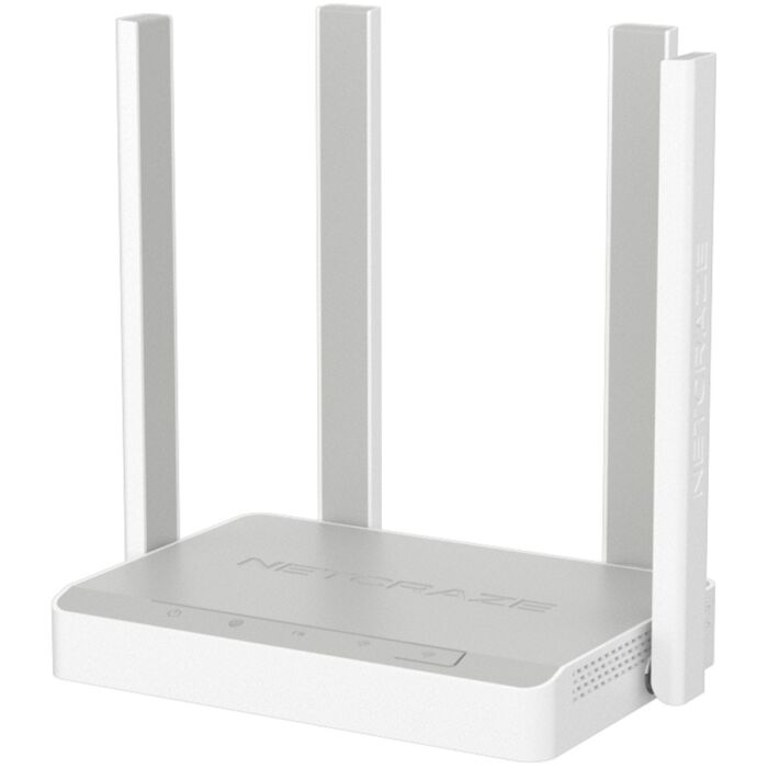 Роутер Netcraze Wi-Fi Октябрь 2025 г. Белый 4640410920244 mgfn Роутер Netcraze Wi-Fi Октябрь 2025 г. Белый 4640410920244 mgfn