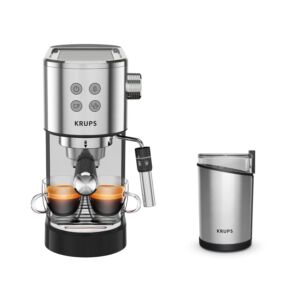 Рожковая кофеварка XP444C10 с кофемолкой GX204D10  KRUPS