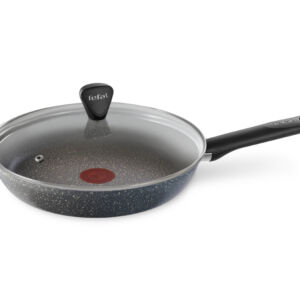 Сковорода с крышкой Natural Cook 04234926 26 см Natural Cook Tefal Tefal Есть 4 порции Есть Серый Thermo-Signal