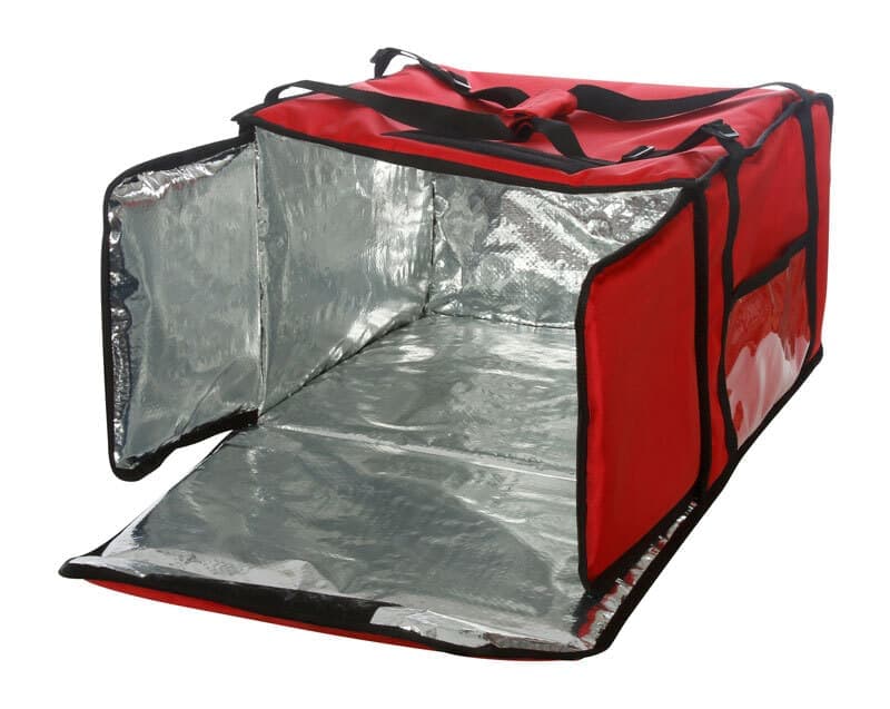 Термосумка RestoBag на 9-10 пицц 450х450х500 мм красная с вентиляцией Россия Rstl Термосумка RestoBag на 9-10 пицц 450х450х500 мм красная с вентиляцией Россия Rstl