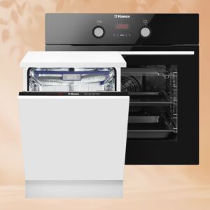 Комплект встраиваемой техники: Духовой шкаф Hansa BOES68465 + Посудомоечная машина Hansa ZIM626EH размеры