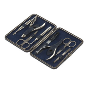 Маникюрный набор 8 предметов DEWAL 906BLUE 4600000613154