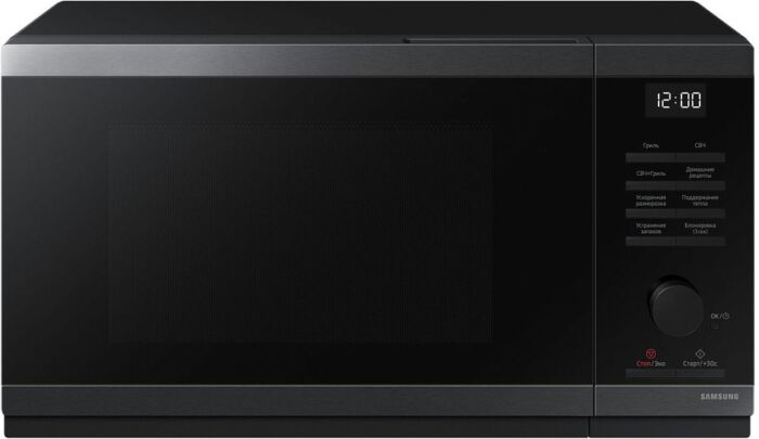 Микроволновая печь Samsung MW4000D черненая нержавеющая сталь MG23DG4524AGBW Glxstr Микроволновая печь Samsung MW4000D черненая нержавеющая сталь MG23DG4524AGBW Glxstr