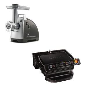 Мясорубка Moulinex ME687832 + Электрогиль Tefal GC712834