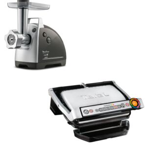 Мясорубка Moulinex ME687832 + Электрогриль Tefal GC716D12