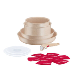 Набор посуды Ingenio Delight 11 предметов L7839202  Tefal Съемная Tefal Сковорода, Сковорода, Ковш, Ковш, Кухонные аксессуары, Крышки, Съемная ручка Thermo-Signal  Есть