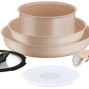 Набор посуды Ingenio Delight 6 предметов L7839622  Tefal Съемная Tefal Сковорода, Сковорода, Ковш, Крышки, Съемная ручка Thermo-Signal  Есть