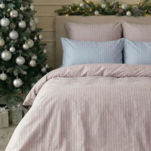 Постельное белье Gustavo, бежевое Бежевый Полутораспальный Поплин CozyHome