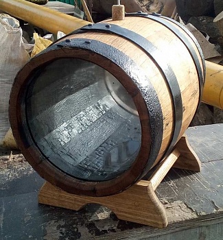 Дубовая Бочка 10 л из-под вина МУСКАТ МАССАНДРА со стеклом Csmg Дубовая Бочка 10 л из-под вина МУСКАТ МАССАНДРА со стеклом Csmg