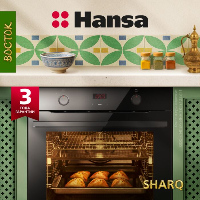 Духовой шкаф Hansa BakingPro BOES684097 размеры 65/65/63 Духовой шкаф Hansa BakingPro BOES684097 размеры 65/65/63