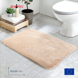 Коврик для ванной 60x90см Spirella BRIZZOLO, бежевый 1016774 vrdm