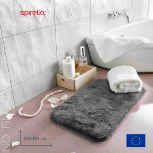 Коврик для ванной Spirella Fino 50x80см, серый 1020029 vrdm