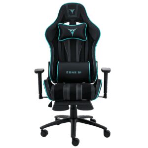 Кресло компьютерное ZONE 51 GRAVITY PLUS Black-Cyan