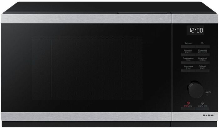 Микроволновая печь Samsung MW4000D, 23 л нержавеющая сталь MS23DG4504ATBW Glxstr Микроволновая печь Samsung MW4000D, 23 л нержавеющая сталь MS23DG4504ATBW Glxstr