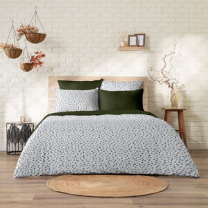 Постельное белье Черника/Mirtillo Мультиколор Полутораспальный Перкаль CozyHome