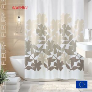 Штора для ванной комнаты Spirella Fleury 1017085 vrdm