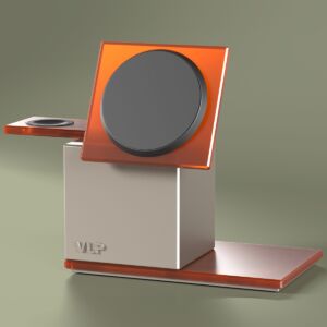 Зарядное устройство беспроводное VLP Серый/Оранжевый   7930150827192 mgfn