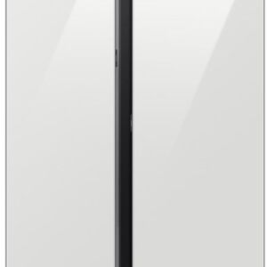 Холодильник Samsung Side-by-Side с автоматически открывающимися дверьми, 646 л Белое стекло RS80F65M1WWT Glxstr
