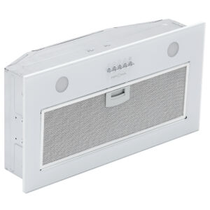 Полновстраиваемая вытяжка KRONA ELISA 600 GLASS WHITE PB KRN