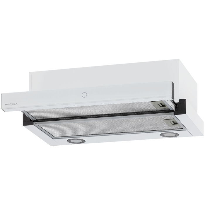 Телескопическая вытяжка KRONA KAMILLA T SENSOR 600 White KRN Телескопическая вытяжка KRONA KAMILLA T SENSOR 600 White KRN