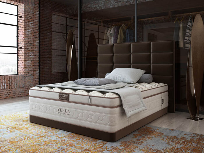 Кровать Спальная система Verda Chocolate Compact 160x190 Черный 5 Кровать Спальная система Verda Chocolate Compact 160x190 Черный 5