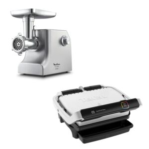 Мясорубка ME856D32 + Электрогиль Tefal GC750D30  Moulinex
