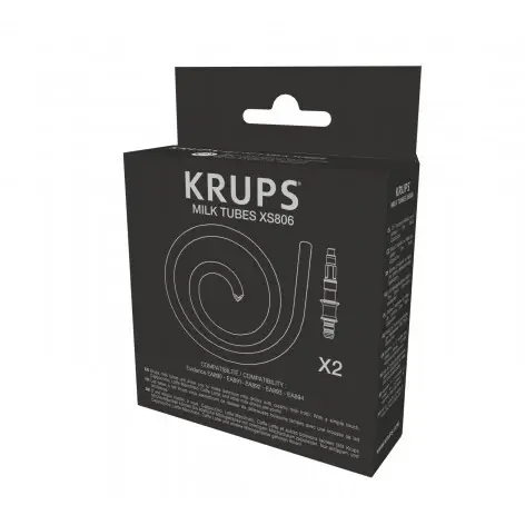 Набор из 2х трубок для молока KRUPS XS806000 Krups 3616360573169 Набор из 2х трубок для молока KRUPS XS806000 Krups 3616360573169