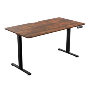 Стол компьютерный ZONE 51 e-Freeflow 140x75 Dark Wood