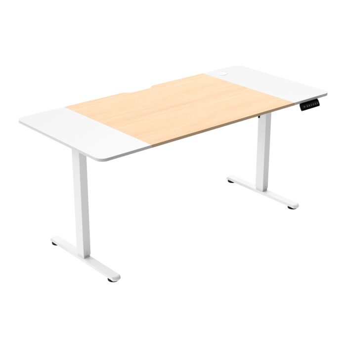 Стол компьютерный ZONE 51 e-Freeflow 160x75 Light Wood-White Стол компьютерный ZONE 51 e-Freeflow 160x75 Light Wood-White