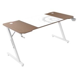 Стол компьютерный ZONE 51 TRINE 160x70 Wood/White