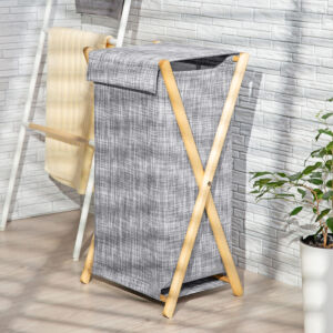Корзина для белья 45л Casy Home 30x25x60см 00-100977 vrdm