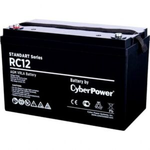 Аккумуляторная батарея CyberPower RC 12-135 напряжение 12В, емкость 135Ач, клемма Болт М8 (ДхШхВ: 340х173х281мм Полная высота 284мм; Вес 40кг; Срок службы 7-10лет) Ktft