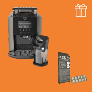 Автоматическая кофемашина Krups EA819E10+Чистящее средство XS300010 5021827083245