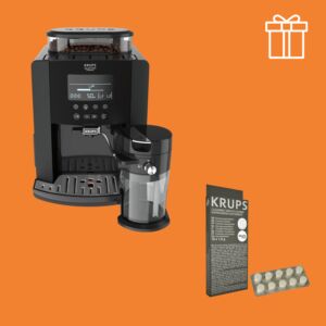 Автоматическая кофемашина Krups EA819N10+Чистящее средство XS300010        2904243552618