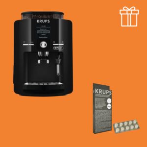 Автоматическая кофемашина Krups EA82F010+Чистящее средство XS300010        6397999003331