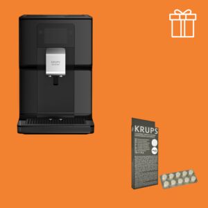 Автоматическая кофемашина Krups EA873810+Чистящее средство XS300010        8378794375702