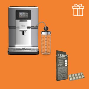 Автоматическая кофемашина Krups EA875E10+Чистящее средство XS300010        2082670039611