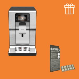 Автоматическая кофемашина Krups EA879EE0+Чистящее средство XS300010        2939511924909