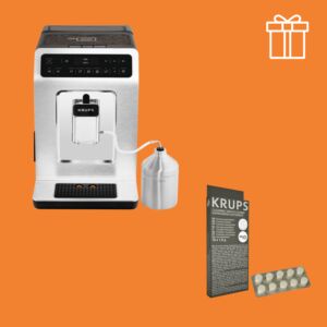 Автоматическая кофемашина Krups EA891D10+Чистящее средство XS300010        3125206670563