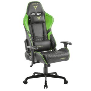 CLUBPOINT black-green Игровое кресло CLUBPOINT black-green