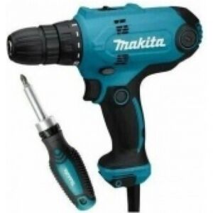 Дрель-шуруповерт Makita DF0300X1 320Вт патрон:быстрозажимной Ktft