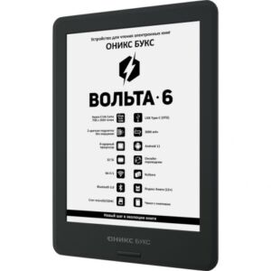 Электронная книга Onyx Boox Volta 6 Black Ktft
