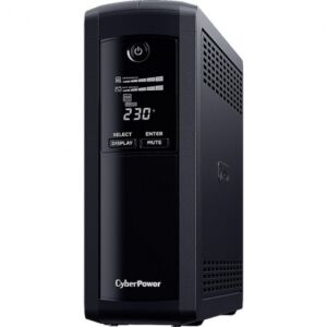 ИБП CyberPower Tower 1600VA 960W (VP1600ELCD) Ktft