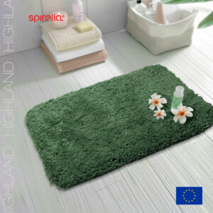 Коврик для ванной комнаты Spirella Highland 90x60см, базилик 1019956 vrdm