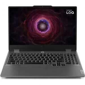 Ноутбук Lenovo LOQ 15ARP9 Ryzen 5 7235HS 16Gb SSD512Gb NVIDIA GeForce RTX 3050 6Gb 15.6" IPS FHD (1920x1080) без ОС grey WiFi BT Cam (83JC0057PS) Ktft