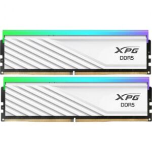 Оперативная память ADATA LANCER BLADE RGB DDR5 DIMM 32GB 6000MHz 2*16GB 48-48-48 1.25V WHITE DUAL TRAY Ktft