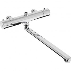 Смеситель для ванны с термостатом WasserKRAFT Berkel 4822L Thermo 9061978 отличное состояние Ktft